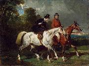 Alfred Dedreux Ride France oil painting artist